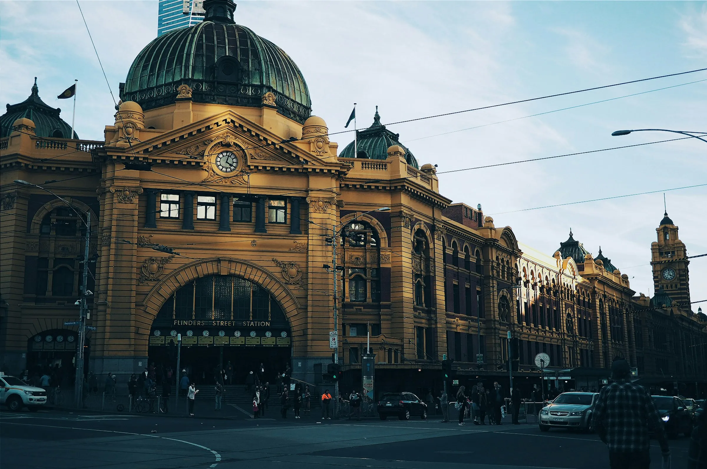 Shops and commercial buildings along a Melbourne street, the kind of main-street businesses and franchises many investors consider buying